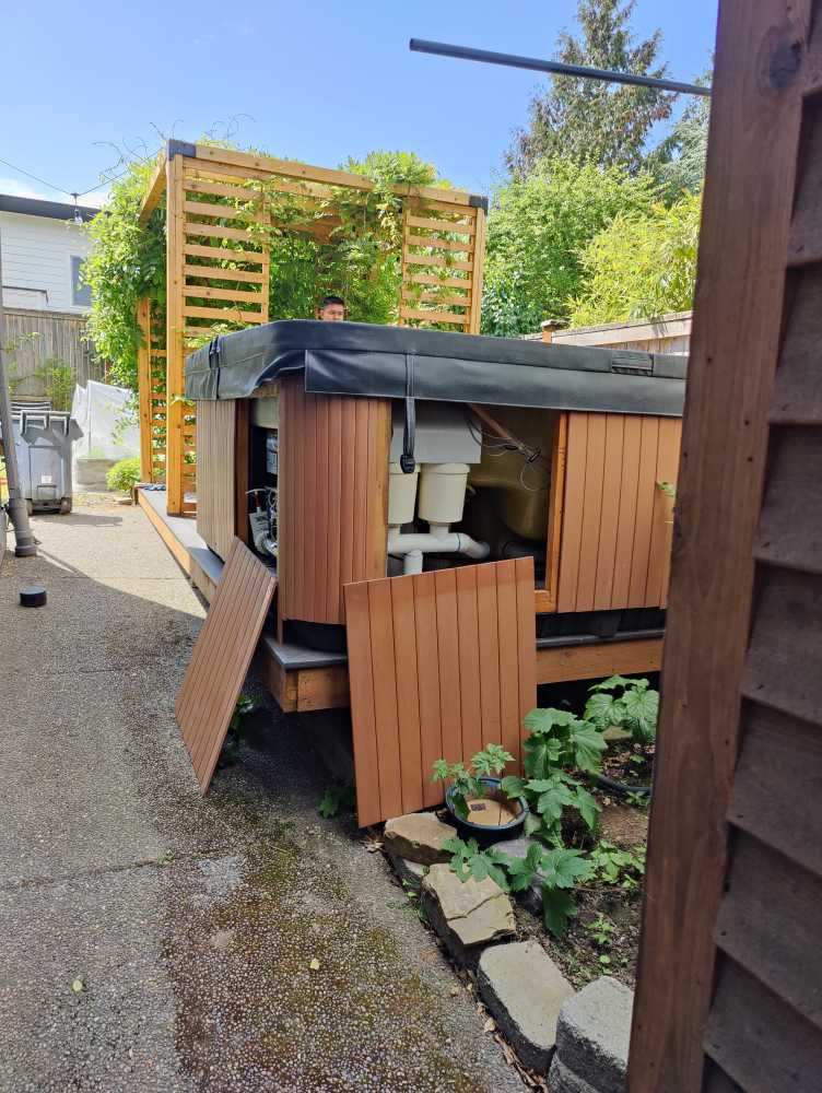 Hot Tub Removal Seattle Project